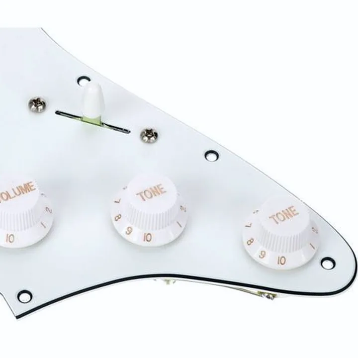 Micro Mojotone 67 Q.Coil Hot Br. Pickguard W : Comparatif, Avis & Test