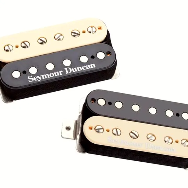 Micro Seymour Duncan Green Magic Pickup Set Zebra