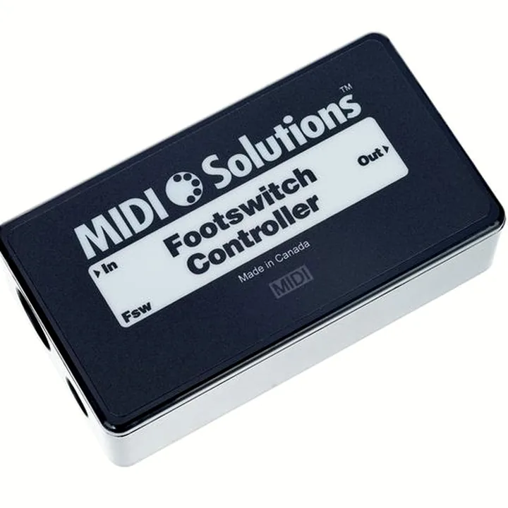 MIDI Solutions Footswitch To MIDI Controller , Test, Avis et Comparatif