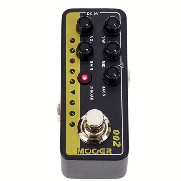 Mooer Micro PreAMP 002 UK Gold 900 / Comparatif, Avis & Test