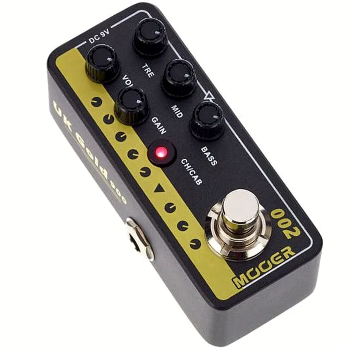 Mooer Micro PreAMP 002 UK Gold 900 / Comparatif, Avis & Test