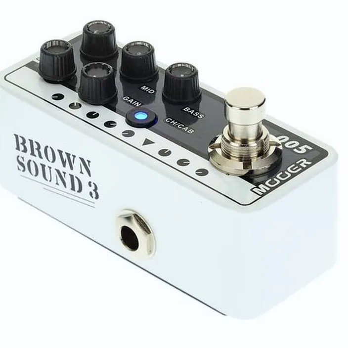 Mooer Micro PreAMP 005 Brown Sound 3 Test, Avis et Comparatif