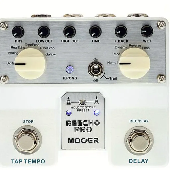 Mooer Reecho Pro Digital Delay Pedal - Test, Avis & Comparatif