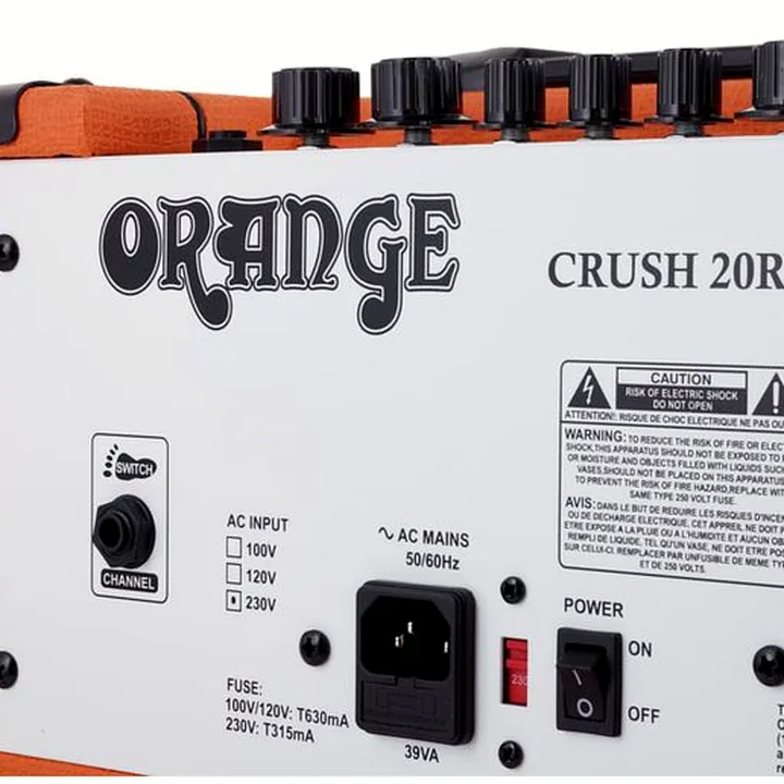 Orange Crush 20 RT , Avis, Comparatif et Test