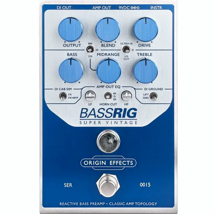 Origin Effects Bassrig Super Vintage / Avis, Test