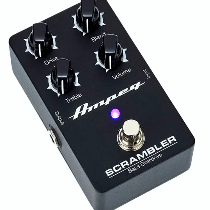 La pédale Ampeg Scrambler Bass Overdrive / Avis, Test