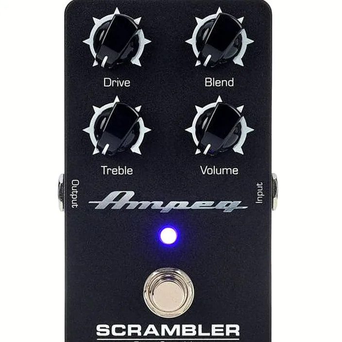 La pédale Ampeg Scrambler Bass Overdrive / Avis, Test