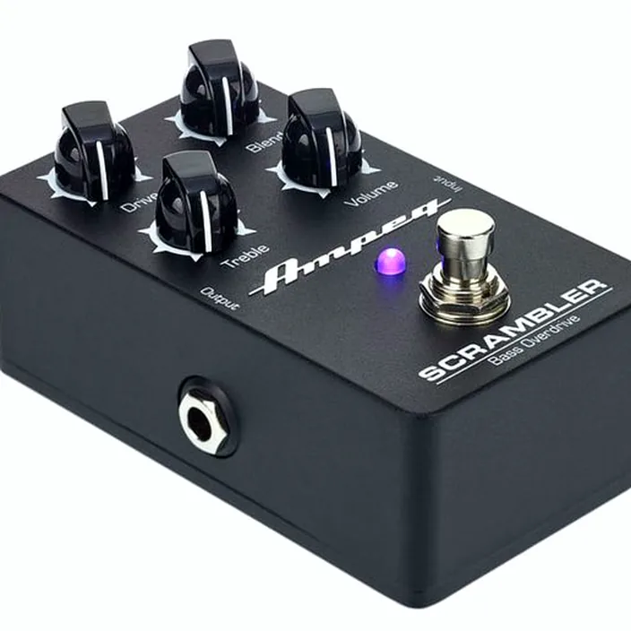 La pédale Ampeg Scrambler Bass Overdrive / Avis, Test