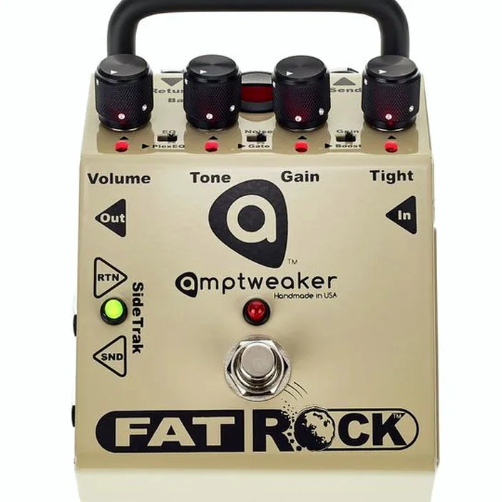 La pédale Amptweaker FatRock Distortion , Test, Comparatif, Avis