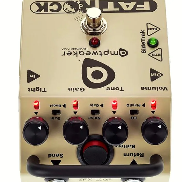 La pédale Amptweaker FatRock Distortion , Test, Comparatif, Avis