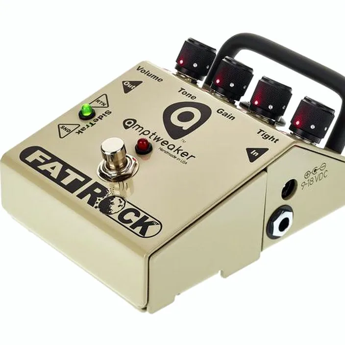La pédale Amptweaker FatRock Distortion , Test, Comparatif, Avis