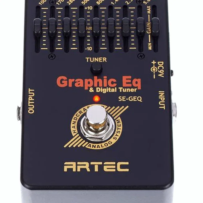 Pédale Artec Graphic EQ & Tuner Avis, Test, Comparatif