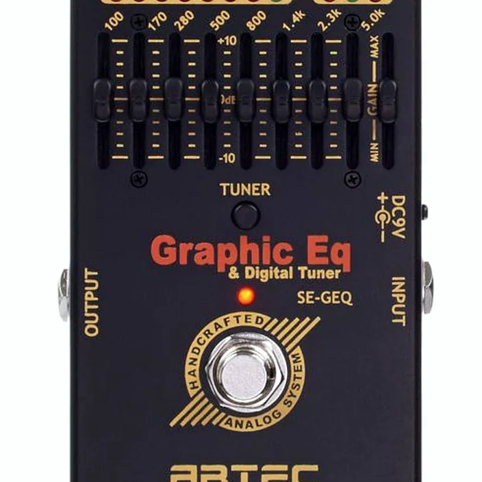 Pédale Artec Graphic EQ & Tuner Avis, Test, Comparatif