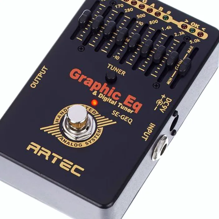 Pédale Artec Graphic EQ & Tuner