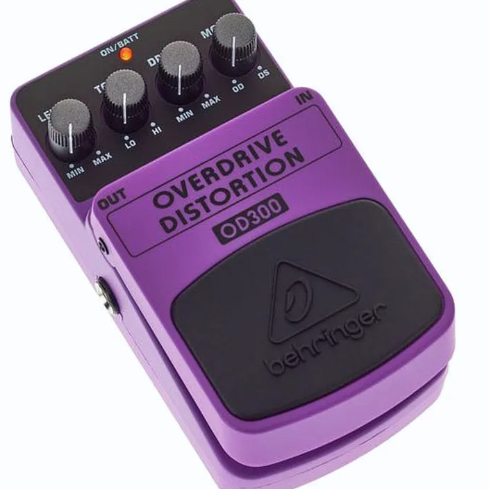 La pédale Behringer OD300 Overdrive Distortion - Avis et Test
