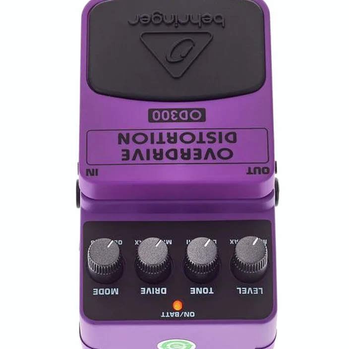 La pédale Behringer OD300 Overdrive Distortion - Avis et Test