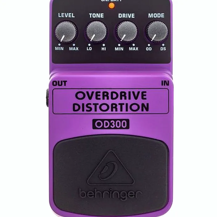 La pédale Behringer OD300 Overdrive Distortion - Avis et Test
