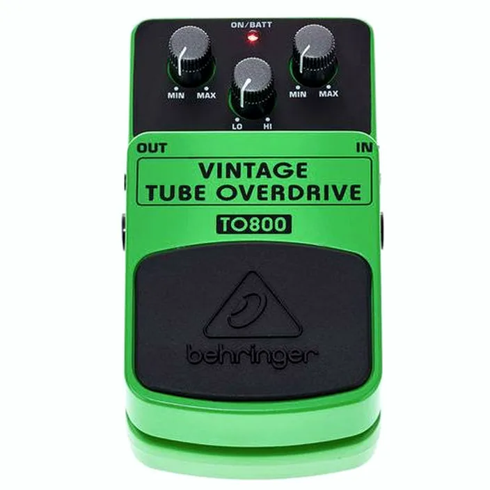 Et Test Pédale Behringer TO800 Vintage Tube Overdrive