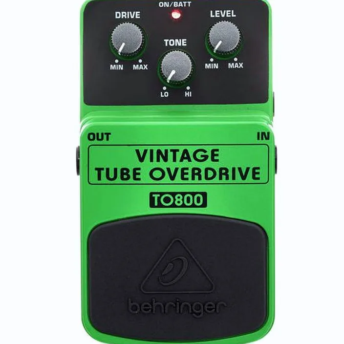 Et Test Pédale Behringer TO800 Vintage Tube Overdrive