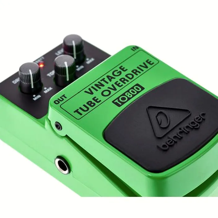 Et Test Pédale Behringer TO800 Vintage Tube Overdrive