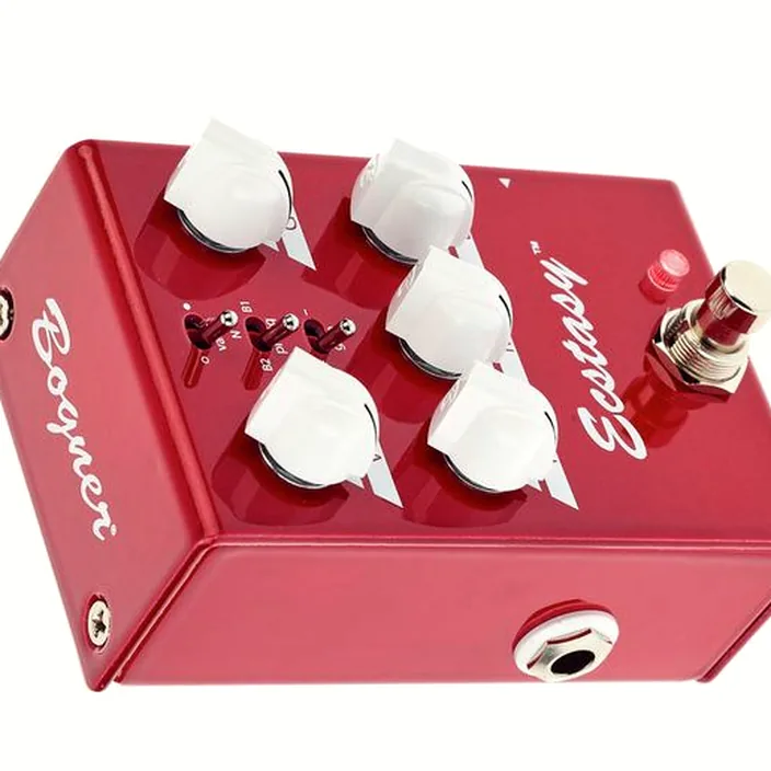 Et Avis de la pédale Bogner Ecstasy Red Mini Distortion