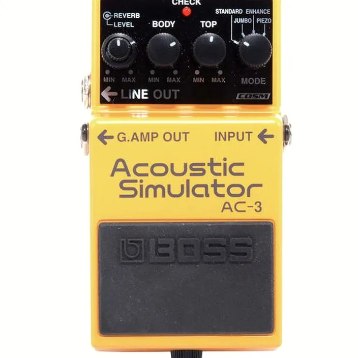 Pédale Boss AC-3 Acoustic Simulator Avis, Comparatif et Test