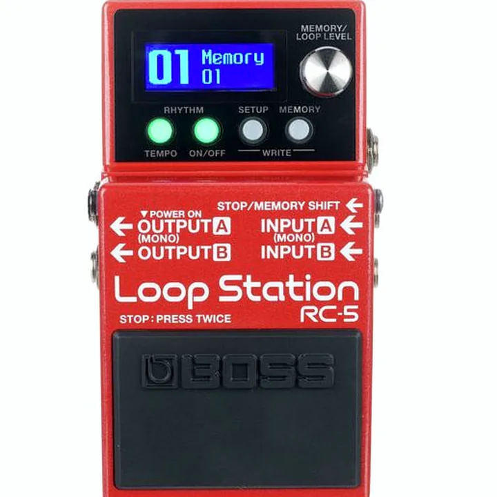 Pédale Boss RC-5 Loop Station / Test, Avis, Comparatif