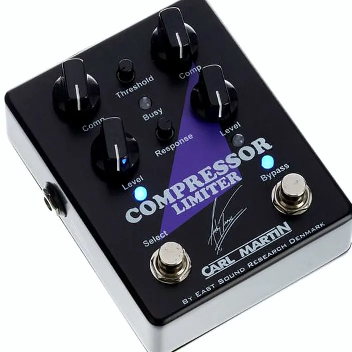 Pédale Carl Martin Andy Timmons Compressor : Avis, Comparatif et Test