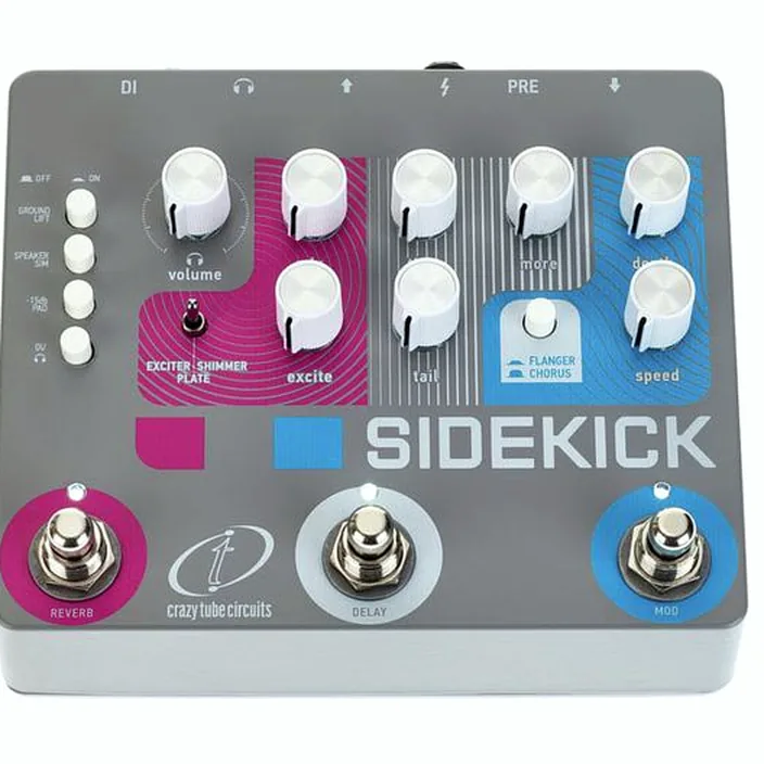 Pédale Crazy Tube Circuits Sidekick