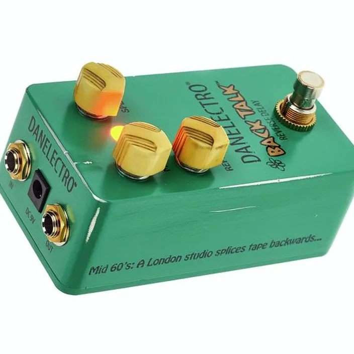 Pédale Danelectro Back Talk Reverse Delay / Comparatif, Test, Avis