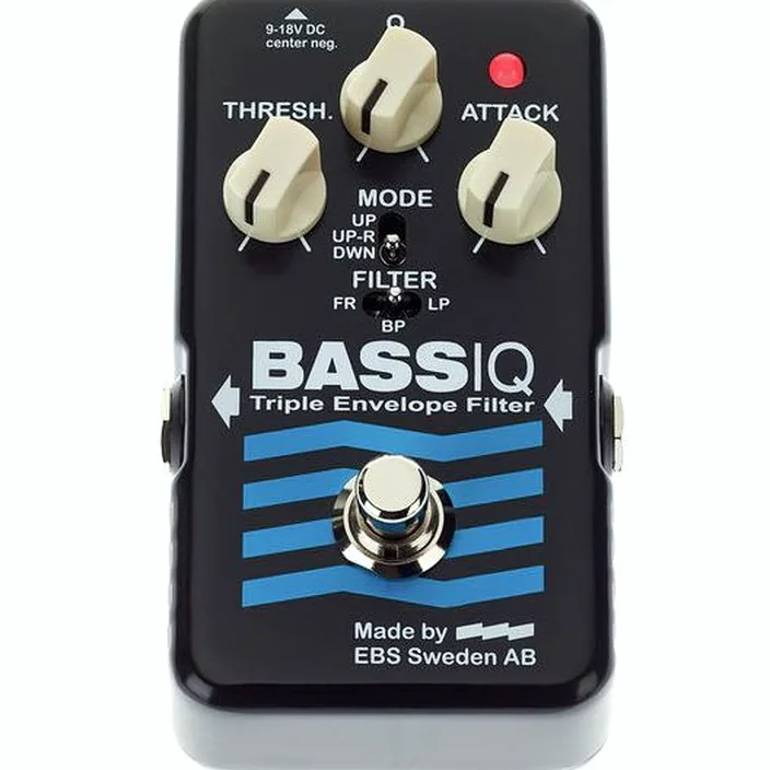La pédale EBS Bass IQ Blue Label Env. Filter Test, Avis, Comparatif