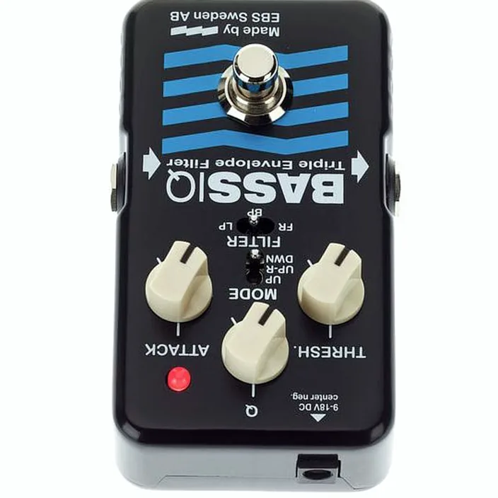 La pédale EBS Bass IQ Blue Label Env. Filter Test, Avis, Comparatif