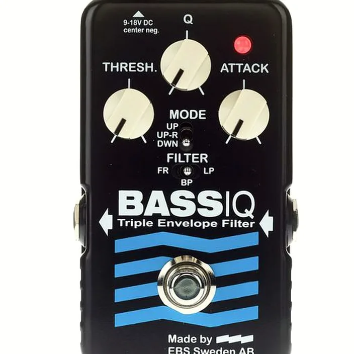 La pédale EBS Bass IQ Blue Label Env. Filter Test, Avis, Comparatif