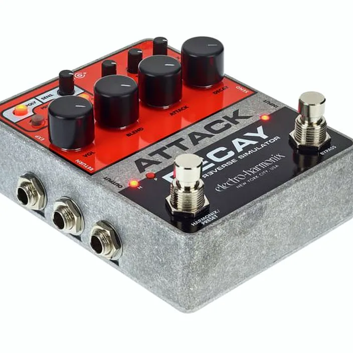 Pédale Electro Harmonix Attack Decay Tape Reverse Sim.
