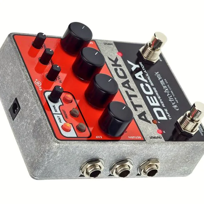 Pédale Electro Harmonix Attack Decay Tape Reverse Sim.
