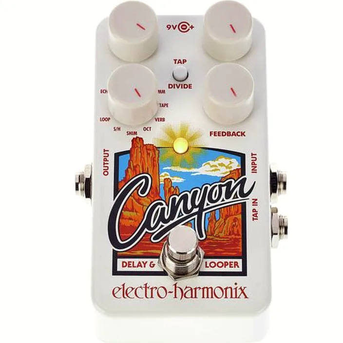 La pédale Electro Harmonix Canyon Delay & Looper Test, Comparatif, Avis