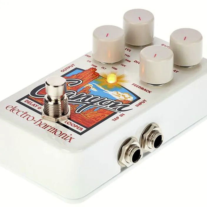 La pédale Electro Harmonix Canyon Delay & Looper Test, Comparatif, Avis