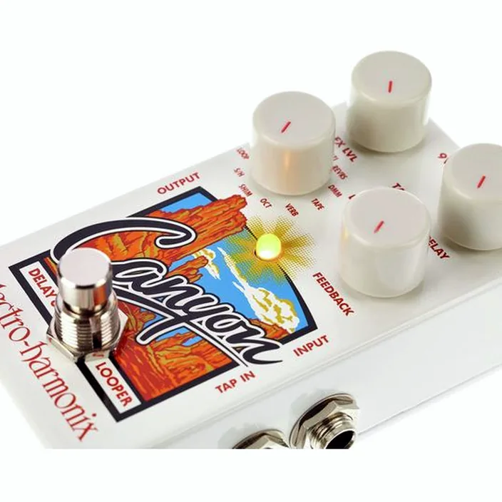 La pédale Electro Harmonix Canyon Delay & Looper Test, Comparatif, Avis