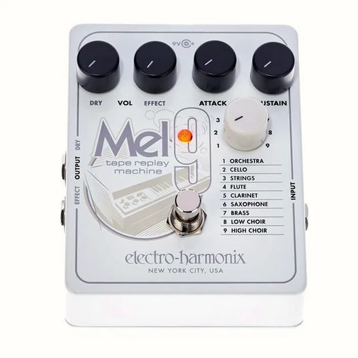 La pédale Electro Harmonix MEL9 Tape Replay Machine Comparatif, Test et Avis