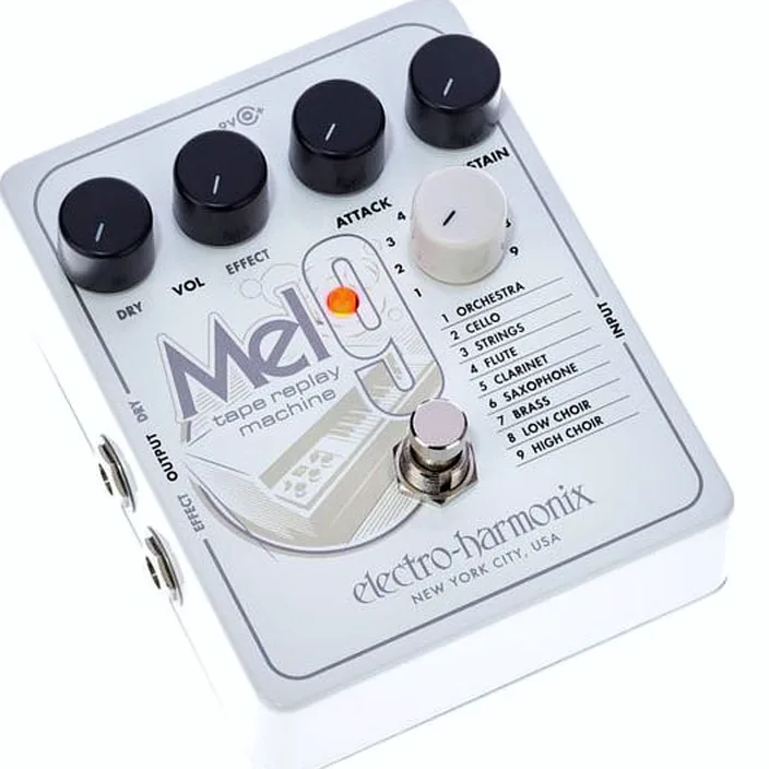 La pédale Electro Harmonix MEL9 Tape Replay Machine Comparatif, Test et Avis