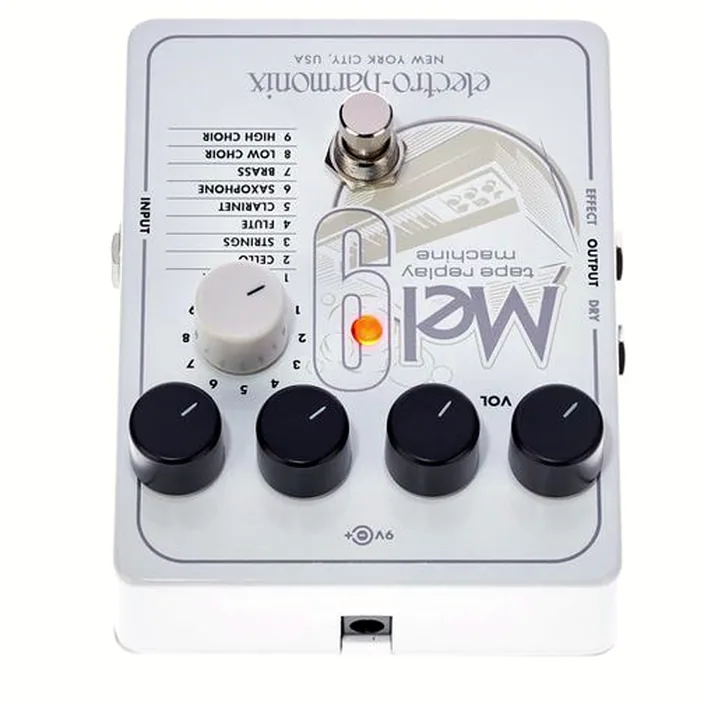 La pédale Electro Harmonix MEL9 Tape Replay Machine Comparatif, Test et Avis