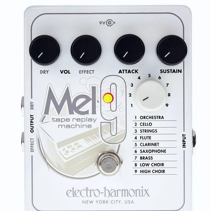 La pédale Electro Harmonix MEL9 Tape Replay Machine Comparatif, Test et Avis