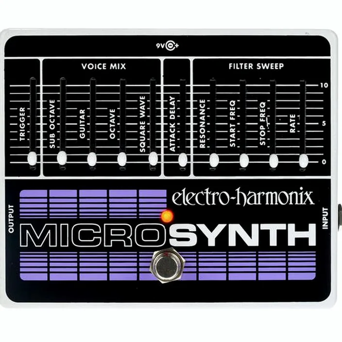 La pédale Electro Harmonix Microsynth , Avis, Comparatif et Test