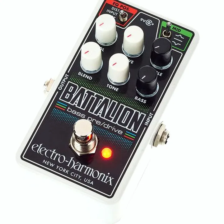 Pédale Electro Harmonix Nano Battalion Bass Pre & OD