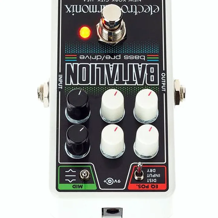 Pédale Electro Harmonix Nano Battalion Bass Pre & OD – Comparatif, Test, Avis