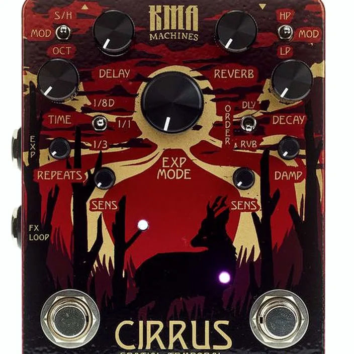 Pédale KMA Audio Machines Cirrus Delay and Reverb