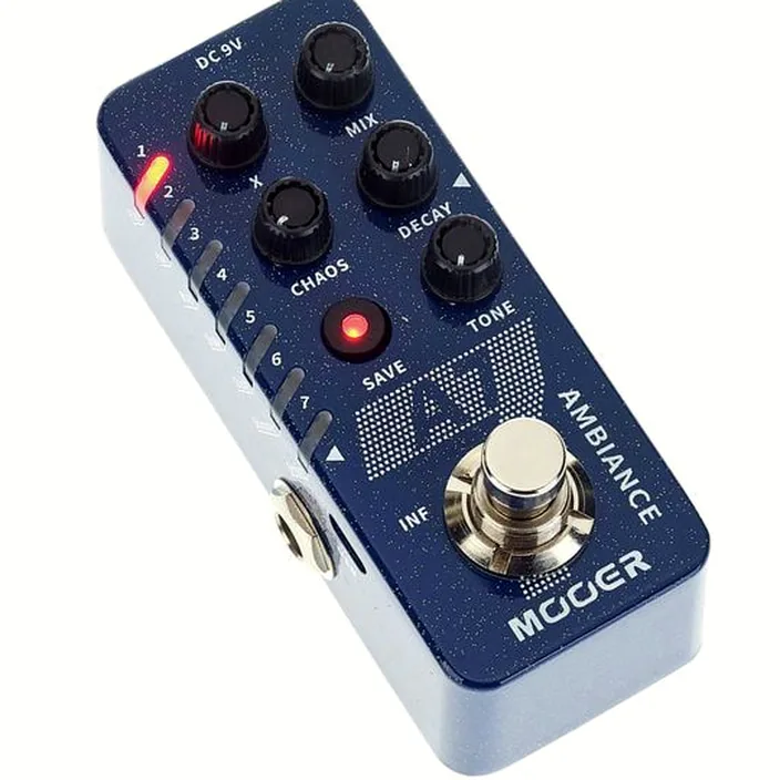 Pédale Mooer A7 Ambiance Ambient Reverb - Comparatif, Test et Avis