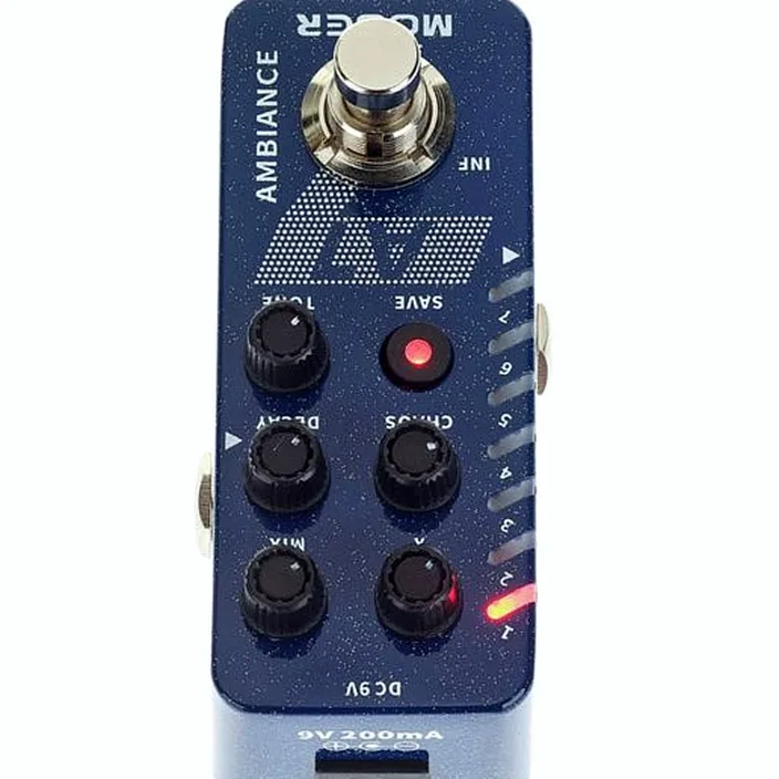 Pédale Mooer A7 Ambiance Ambient Reverb - Comparatif, Test et Avis