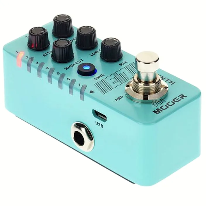 Pédale Mooer E7 Polyphonic Guitar Synth. , Avis, Comparatif et Test