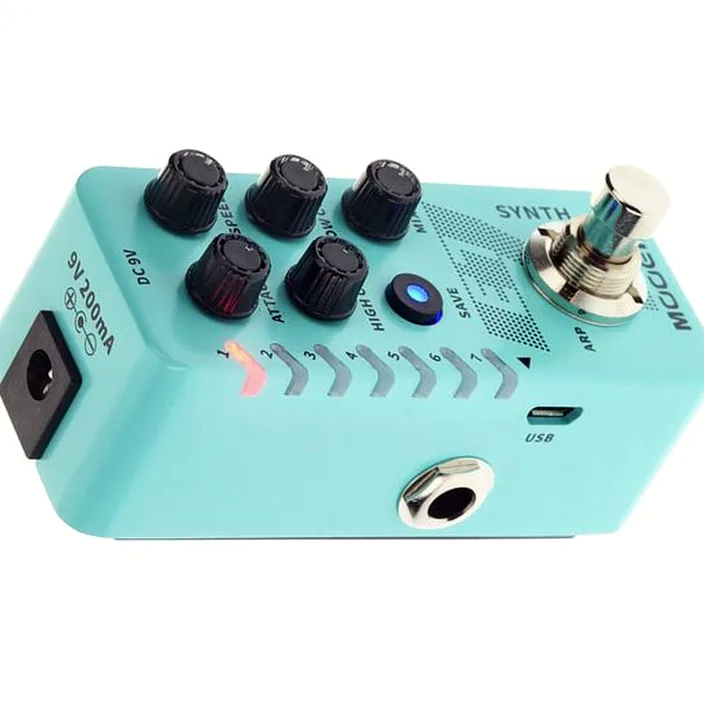 Pédale Mooer E7 Polyphonic Guitar Synth. , Avis, Comparatif et Test